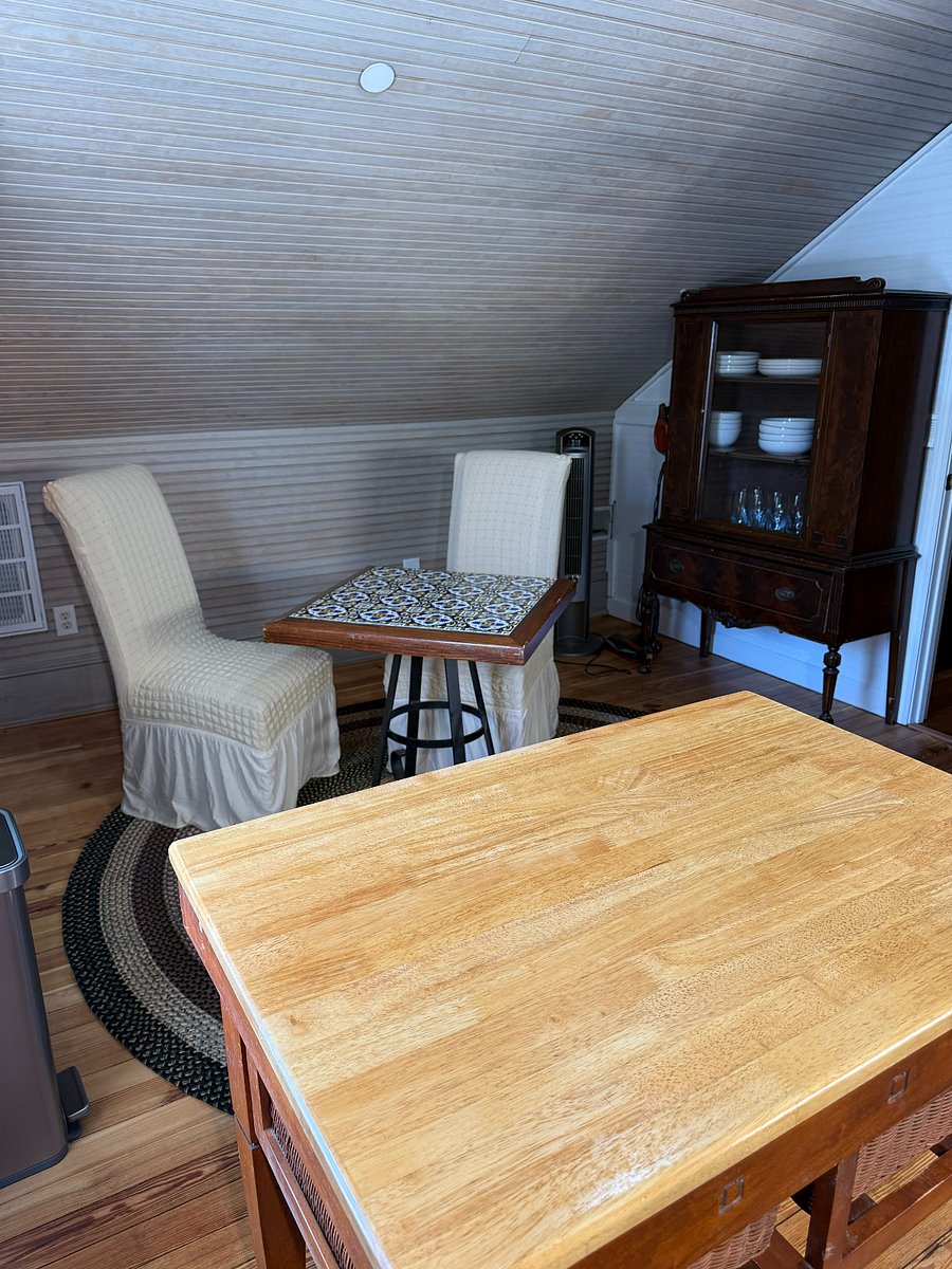 Dining in kitchen