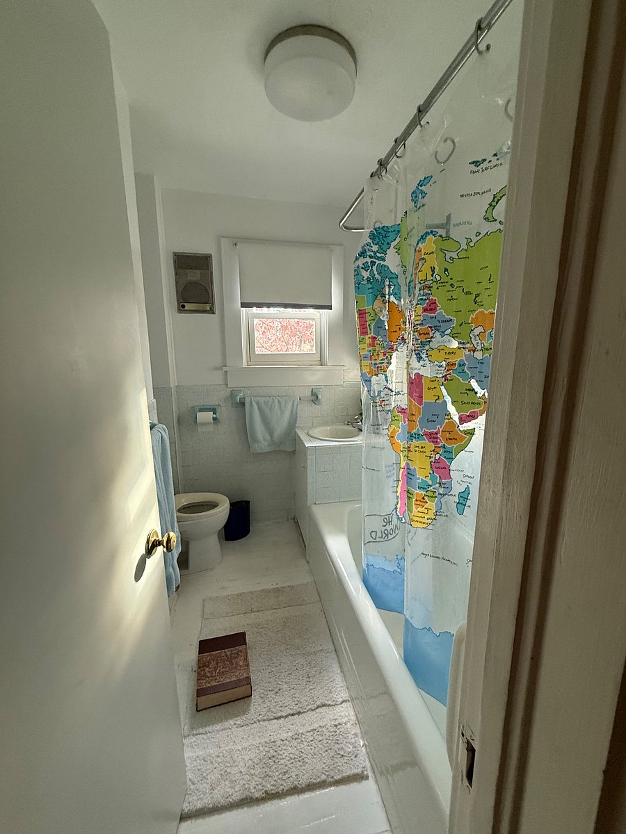 private bathroom, adjacent to bedroom