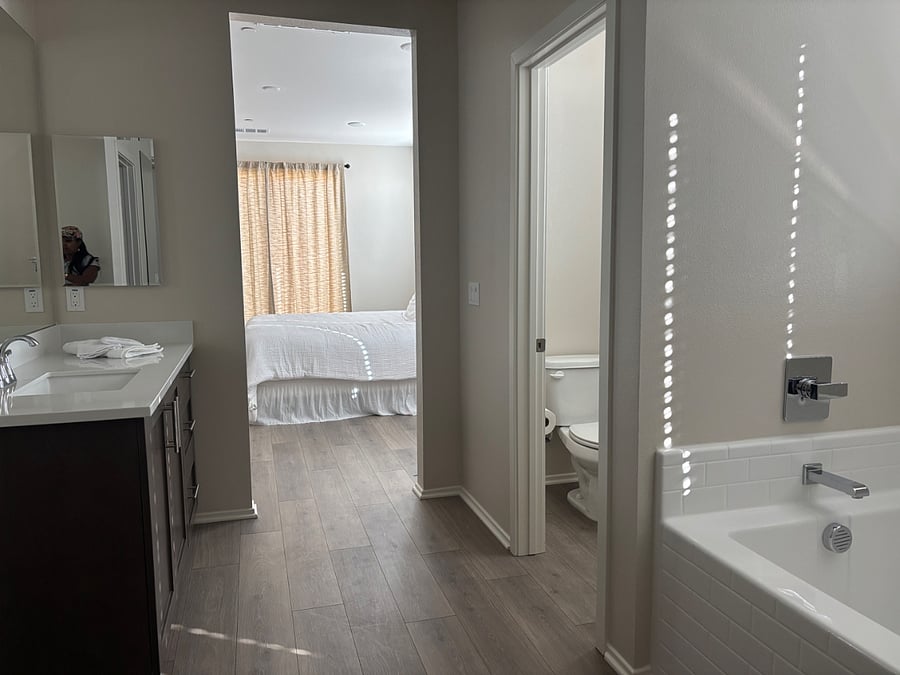 Master with King bed - private bath/shower, closet, double sink