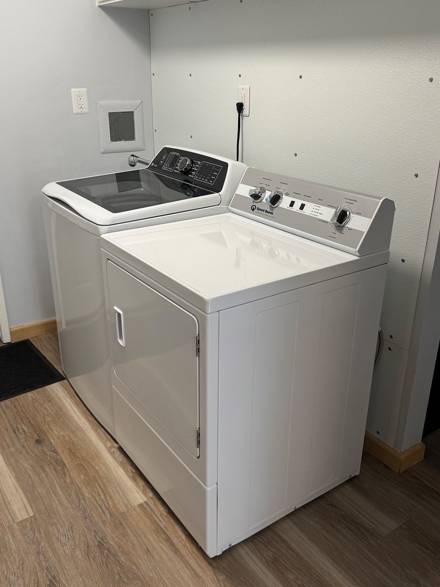 New Washer & Dryer