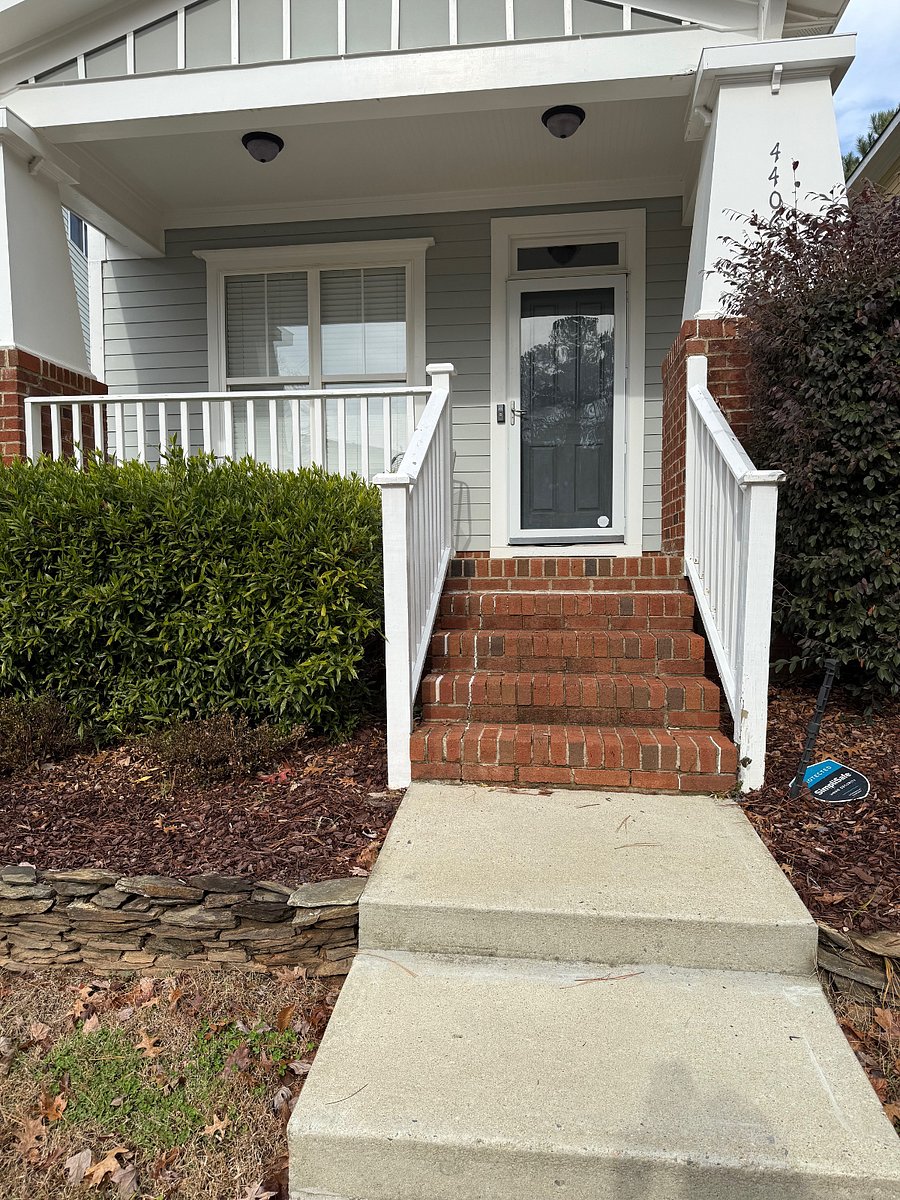 Front entrance to home
