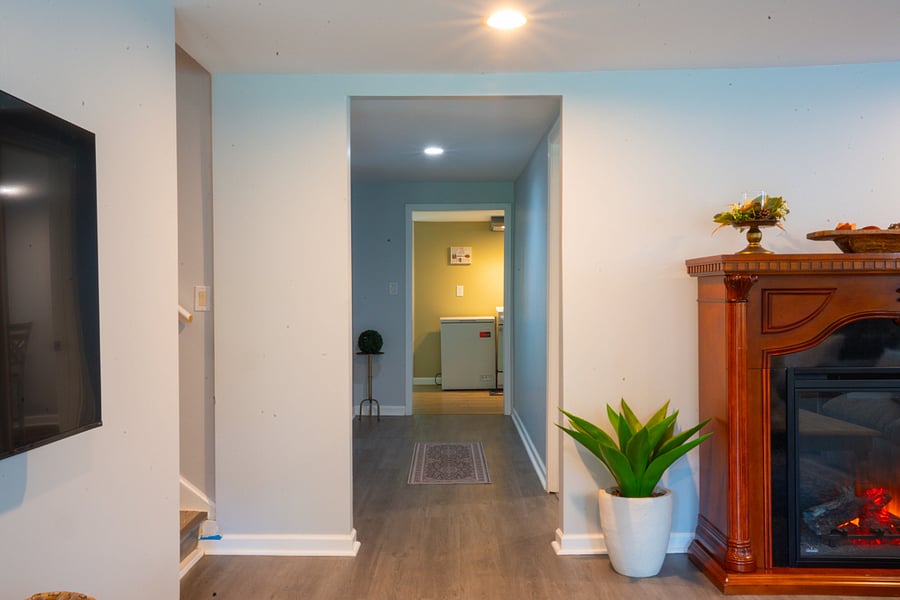 Hallway from Living Room to Kitchen
