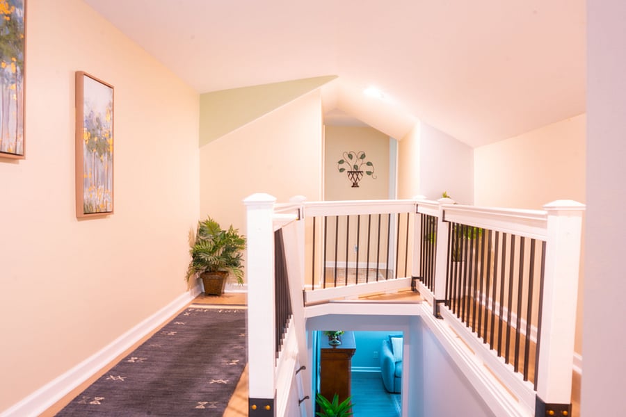 Staircase to Upstairs Loft Area