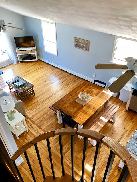 View of the first floor.