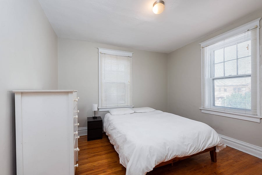 Room Darkening shades Are now available for bedroom - Ask for details