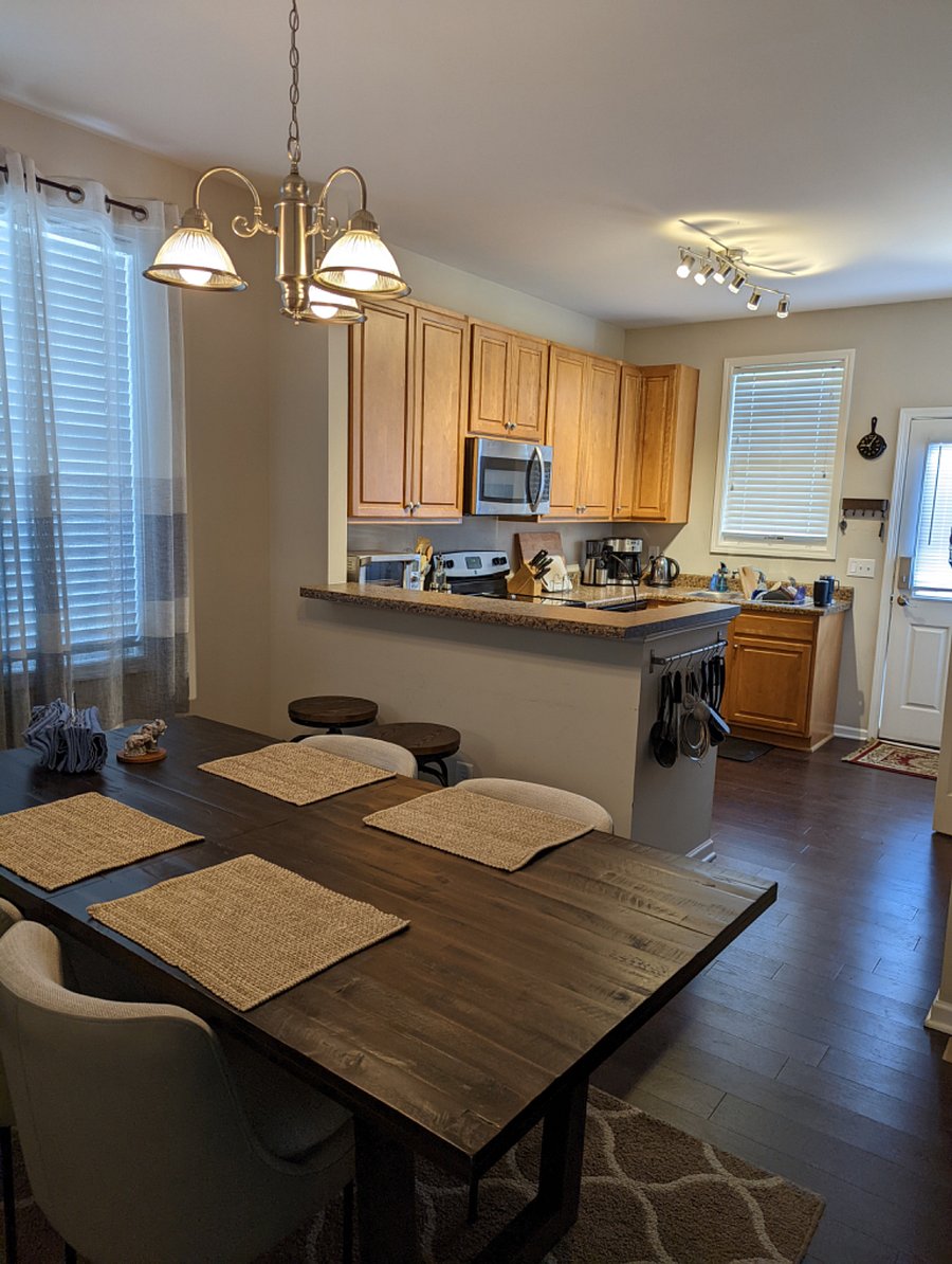 Dining Room looking into kitchen