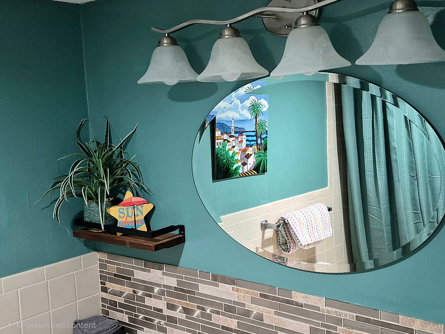 Remolded bathroom