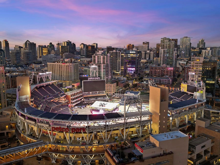 Our neighboring property, Petco Park.