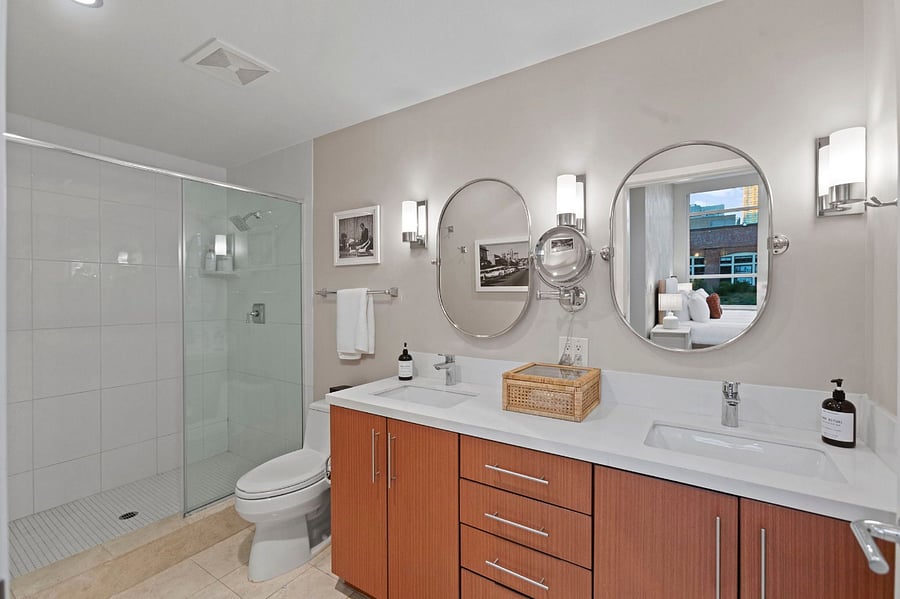 2nd floor primary bathroom.