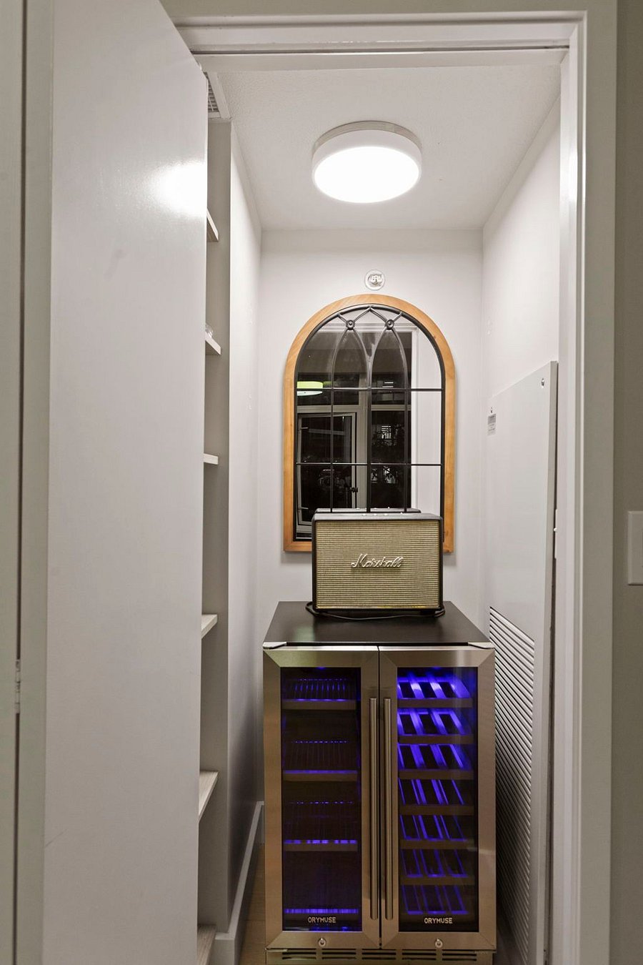 3rd floor bedroom / entertainment room closet. This is flexible and can be changed.
