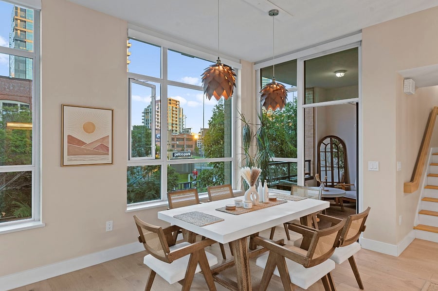1st floor dining table.
