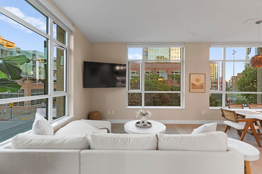 1st floor living room.