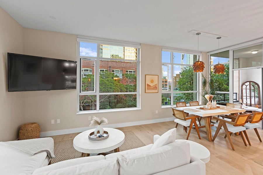 1st floor living room.