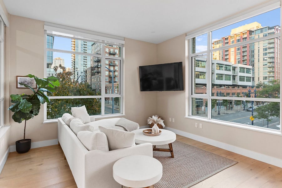 1st floor living room.