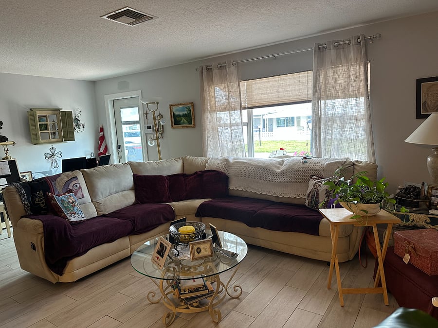 Comfortable shared living room