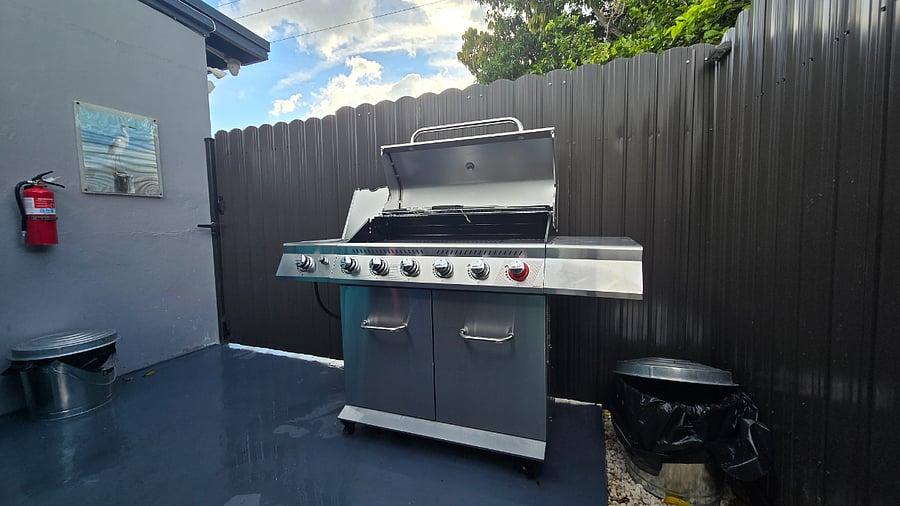 Grill - If requested then provided at additional cost