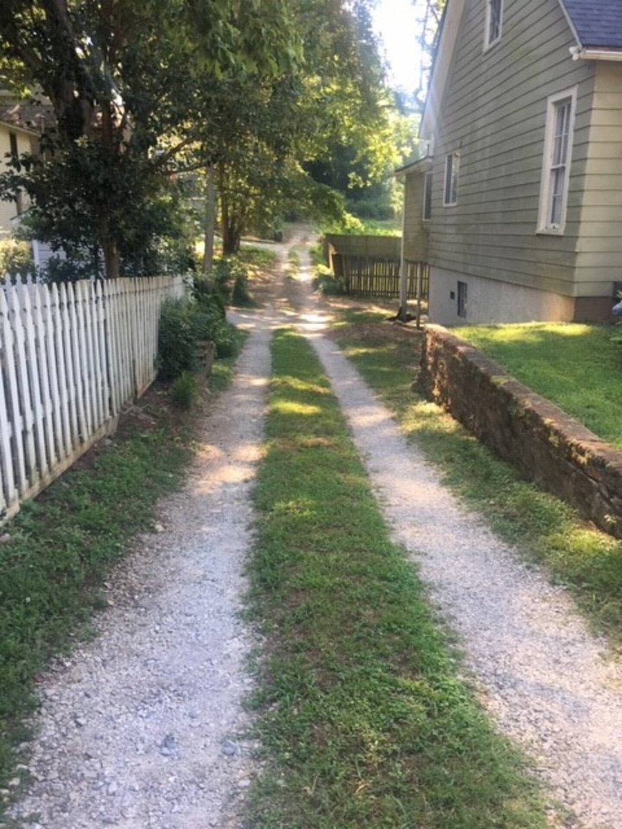 Private pathway from Cottage to a public street.