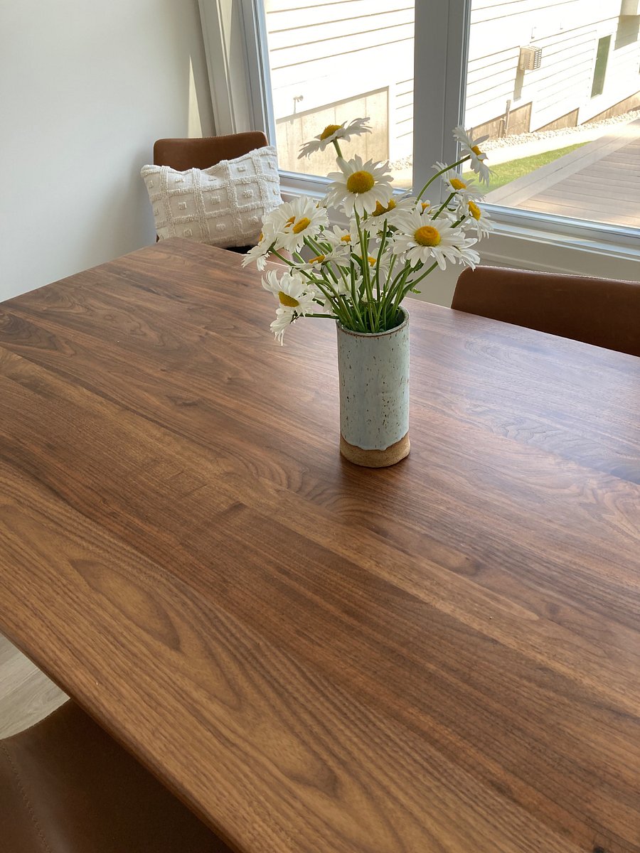 Dining table with seating for 6