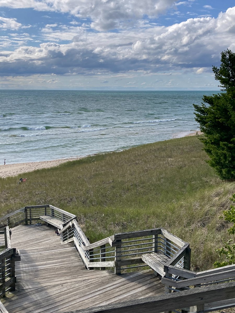 View of Lake Michigan - just a short drive or bike ride away...