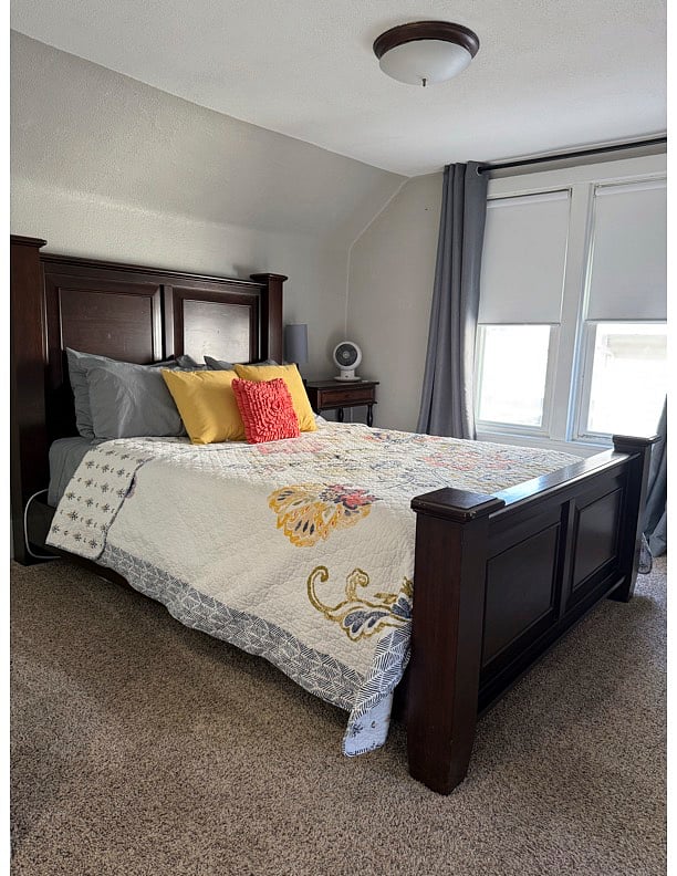 Second floor bedroom, queen bed
