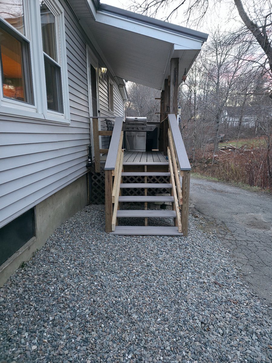 Side door driveway entrance