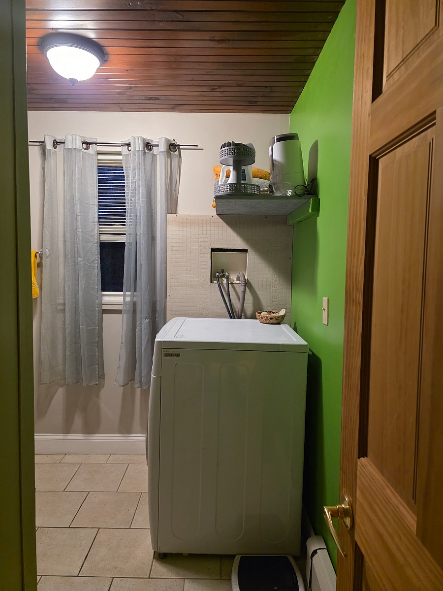 Washer in Bathroom