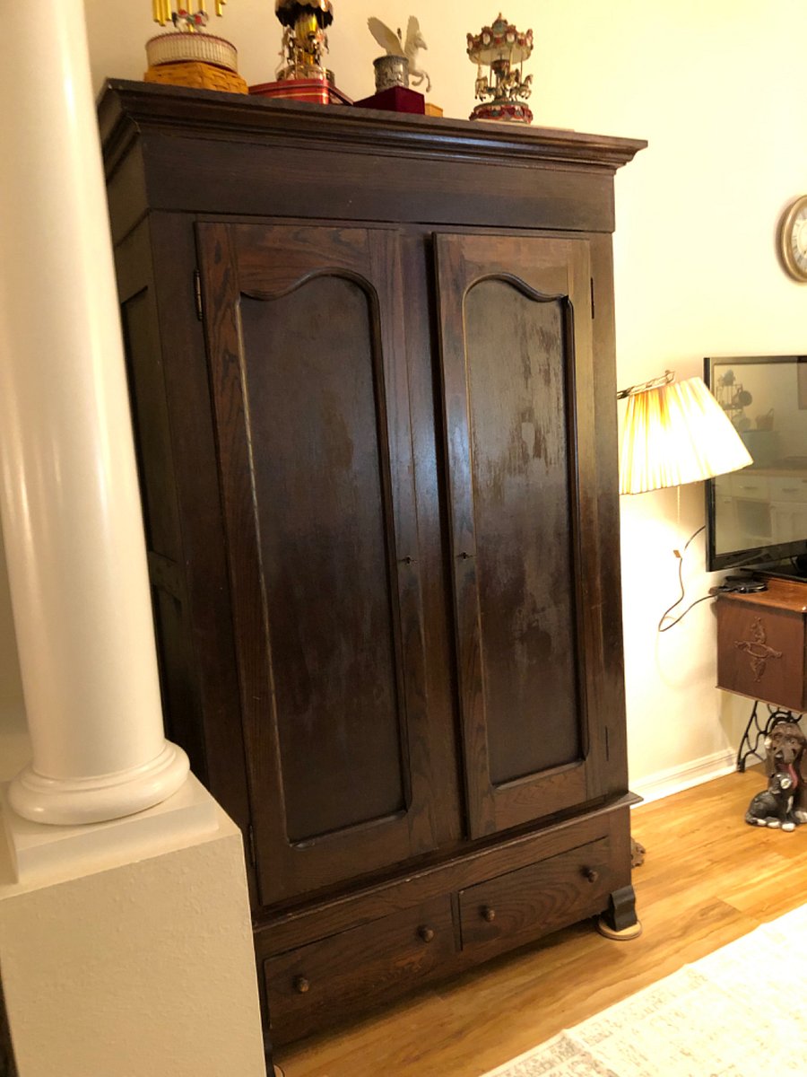Wardrobe for additional storage