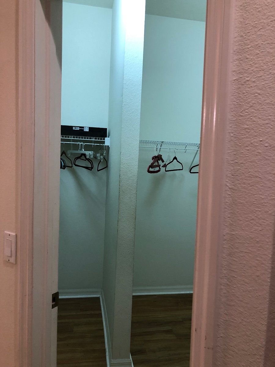 Huge walk-in closet