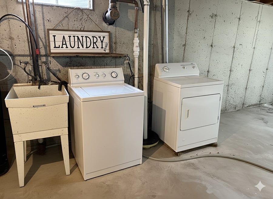 Basement Laundry