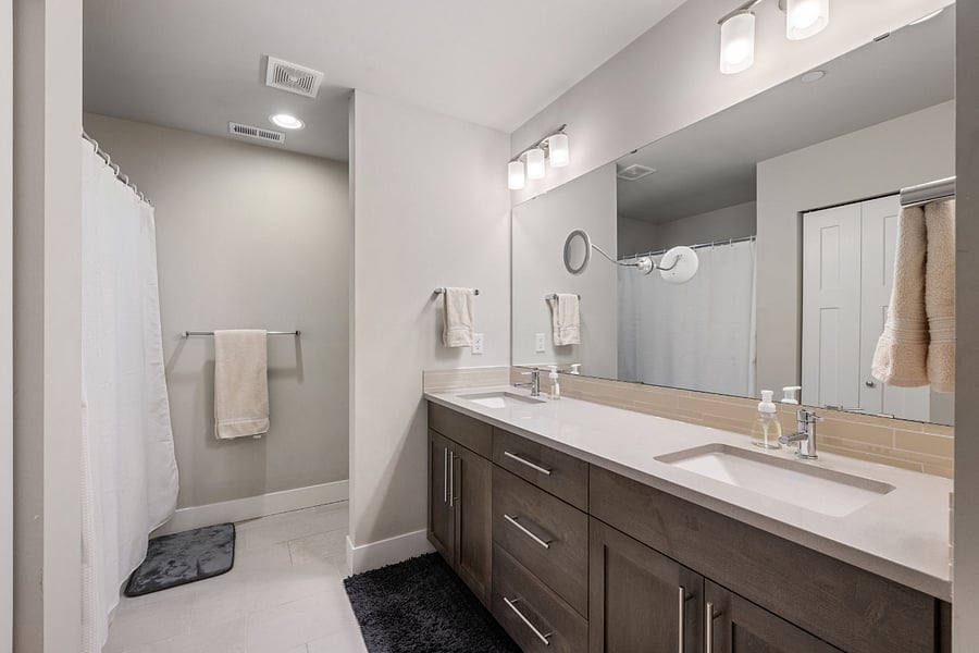 Shared bathroom