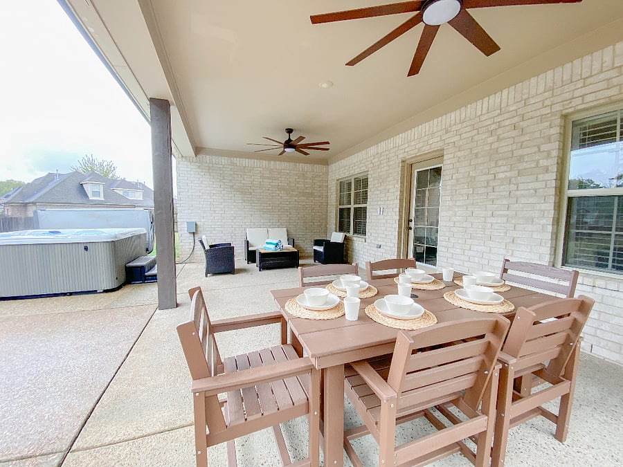 Back patio
