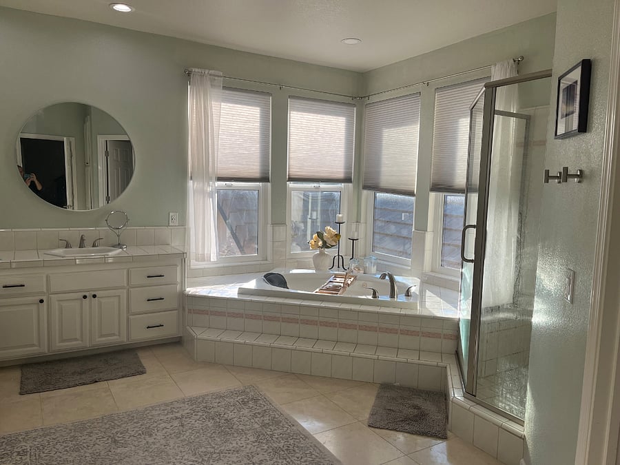 Master bathroom