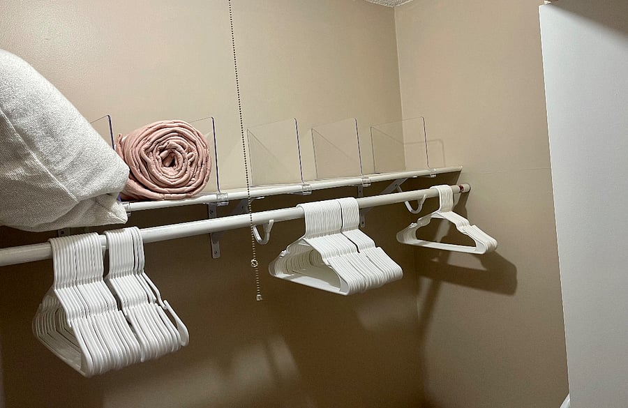 large walk in closet 