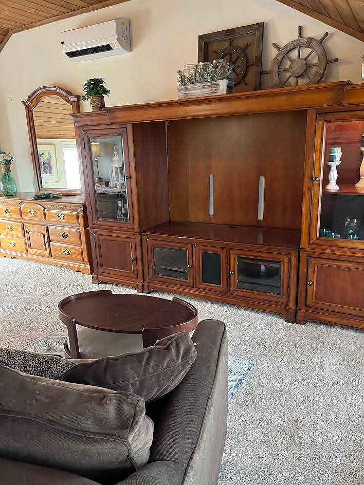 TV will be added to this space before arrival 