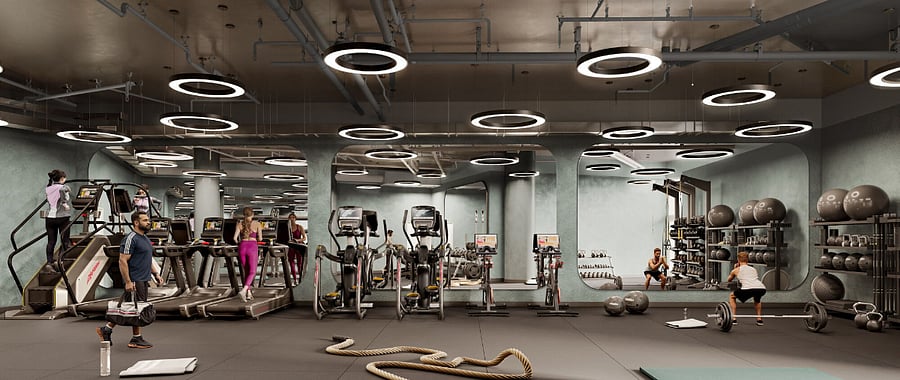 Where elevated design meets high-quality equipment.
Your daily workout just became a little more inspiring.