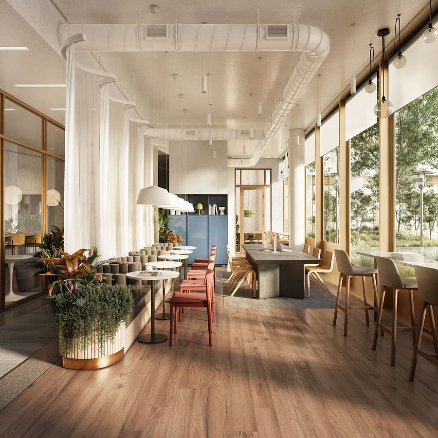 Contemporary design meets practical convenience.
A space that makes every meeting feel seamless and efficient.