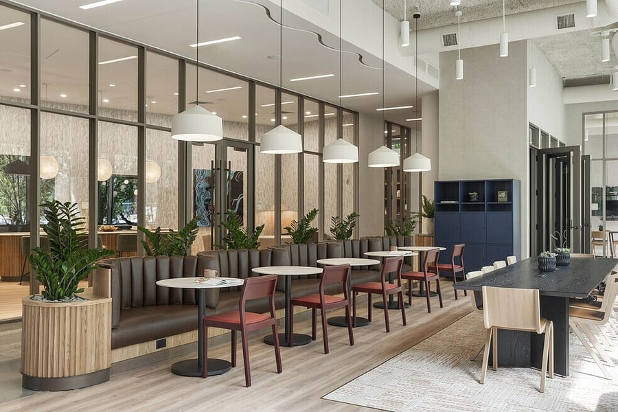 Stylish, functional, and designed for clarity.
A conference room built to support productive conversations.