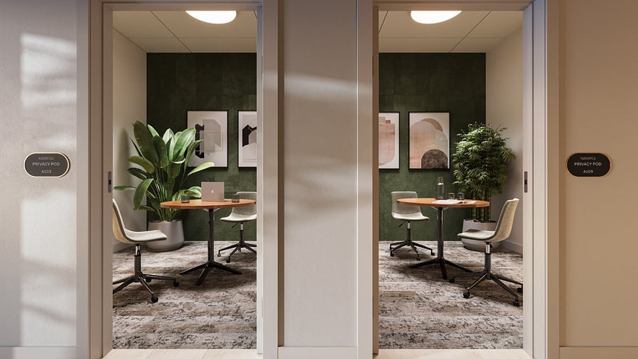 A sophisticated environment tailored for meaningful work.
Perfect for calls, planning sessions, and team collaboration.