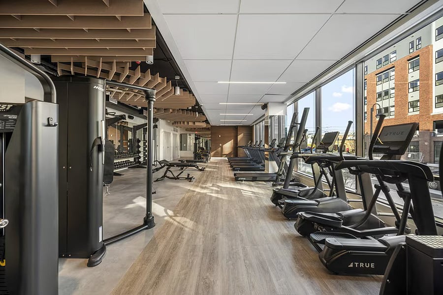 Clean lines, premium machines, and room to breathe.
A fitness space that makes wellness feel effortless.