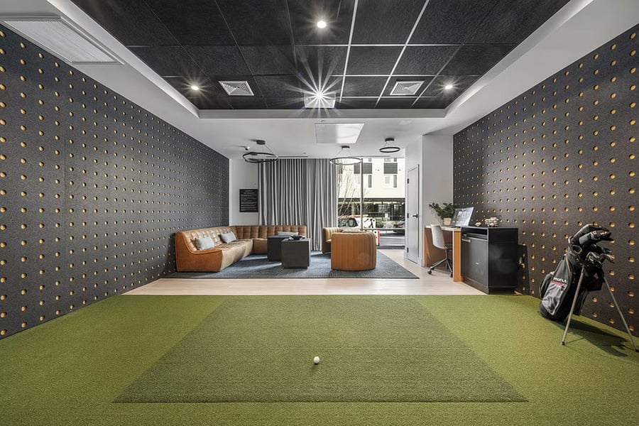 Enjoy the thrill of golf in a beautifully designed indoor setting.
A luxurious amenity that elevates your stay.
