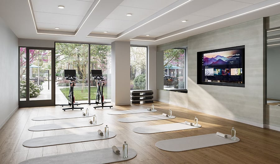 A serene yoga studio designed for calm, clarity, and mindful movement.
Find your balance in a space created for pure relaxation.