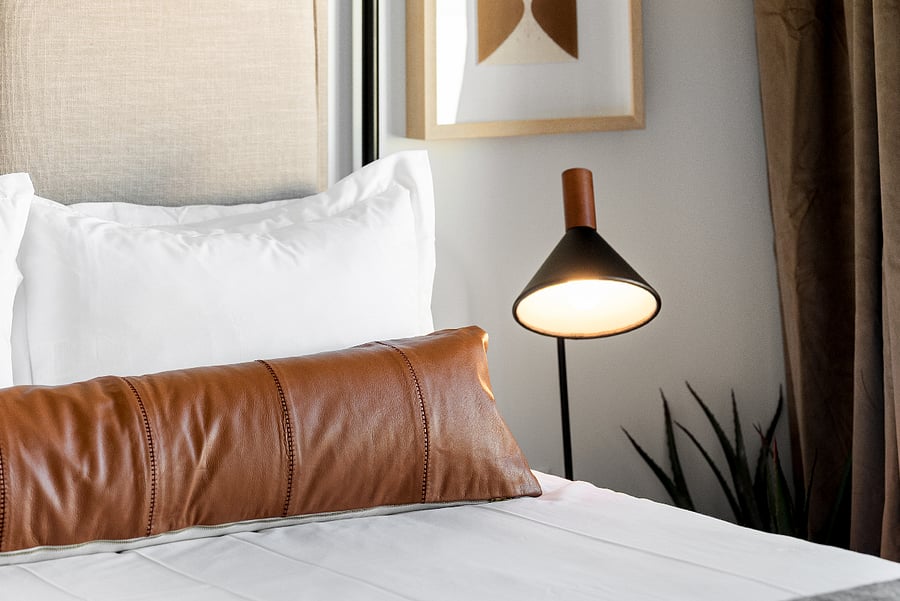 A serene retreat designed for complete relaxation.
Sink into soft linens and let the calm of this space embrace you.