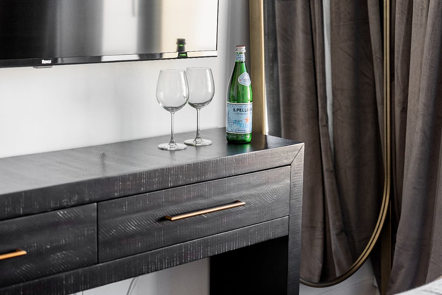 This stylish bedroom pairs modern elegance with ultimate comfort.
A perfect place to relax and unwind.