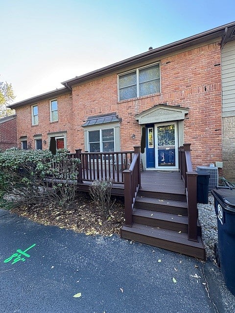 back deck and entryway