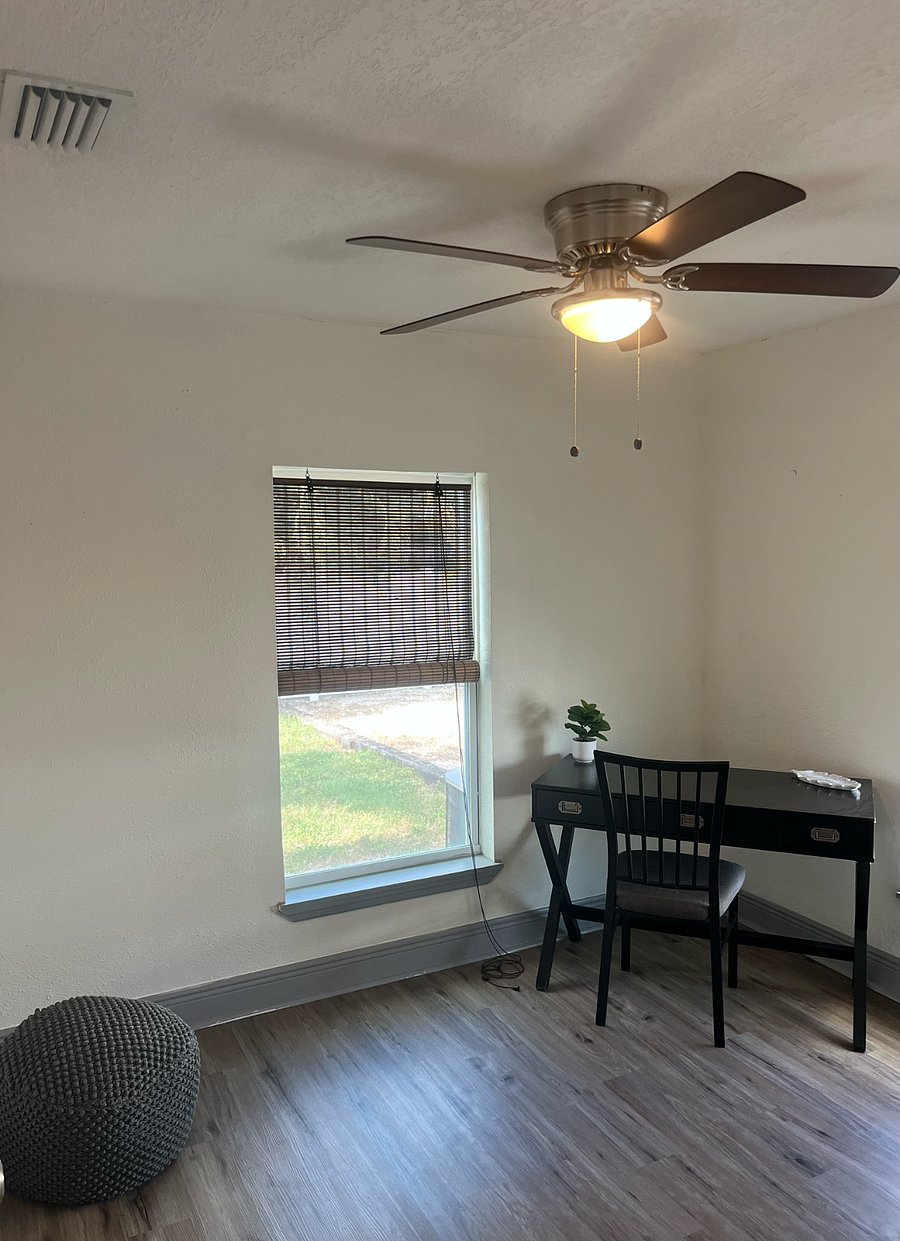 Bedroom 2 - currently setup as an office but can be turned into 2nd bed with a twin mattress upon special request. 