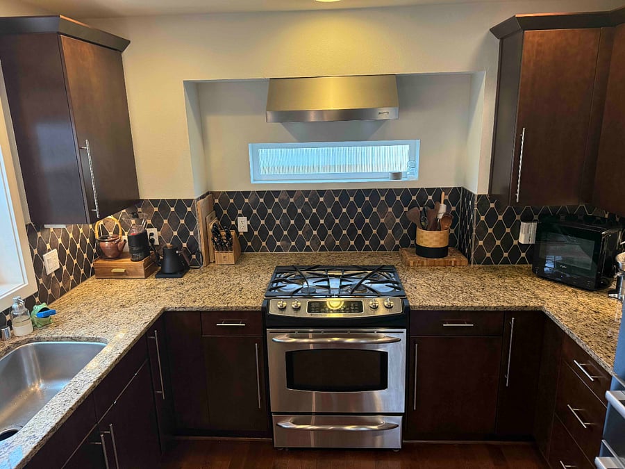 Gas range stove