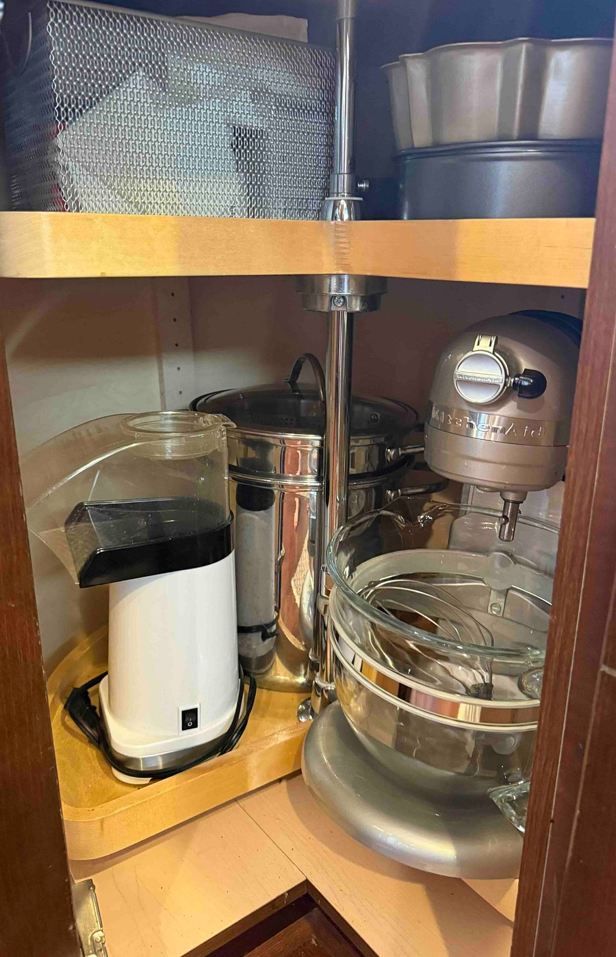 Popcorn popper and Kitchen Aid