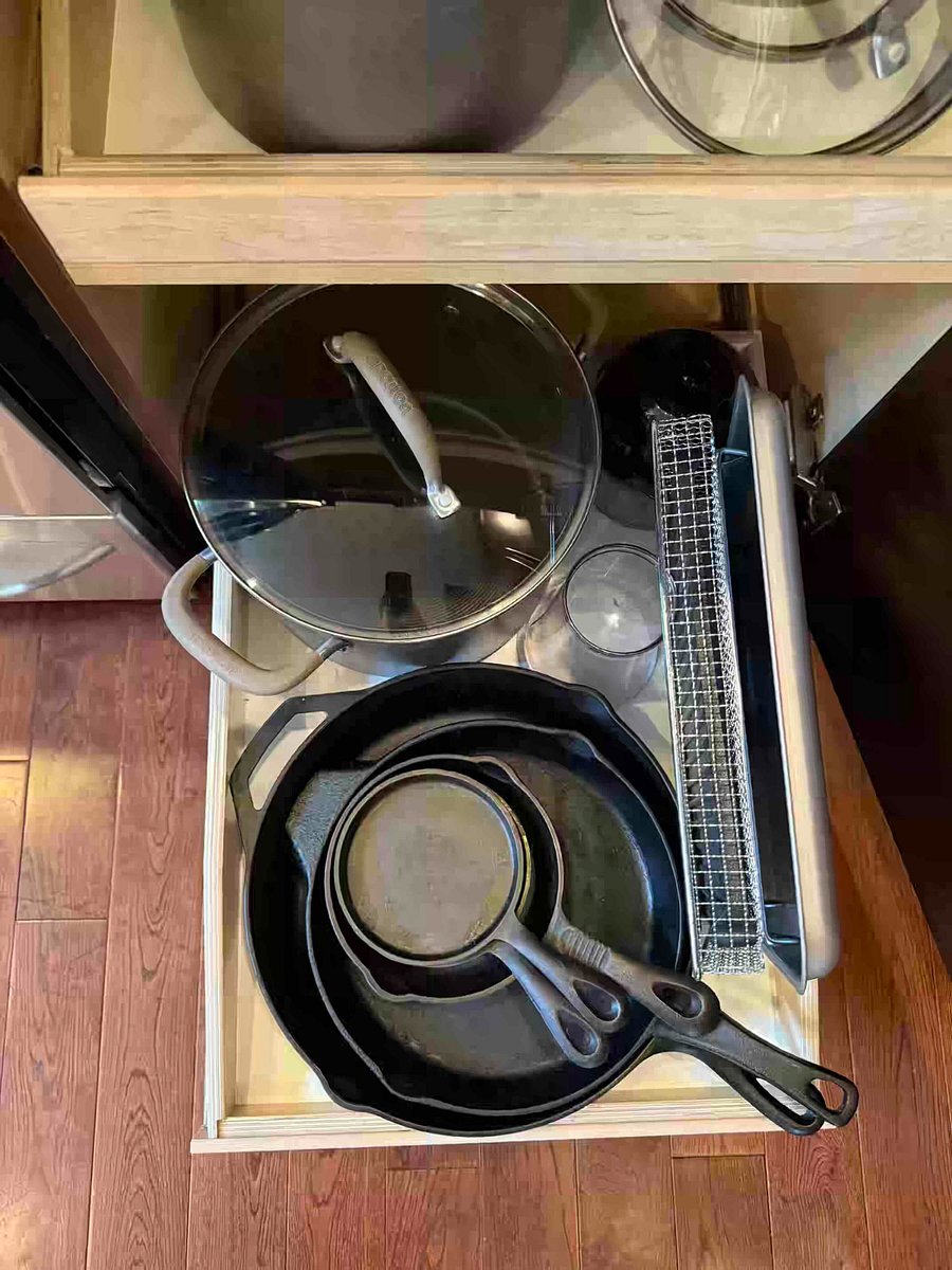 Posts and pans