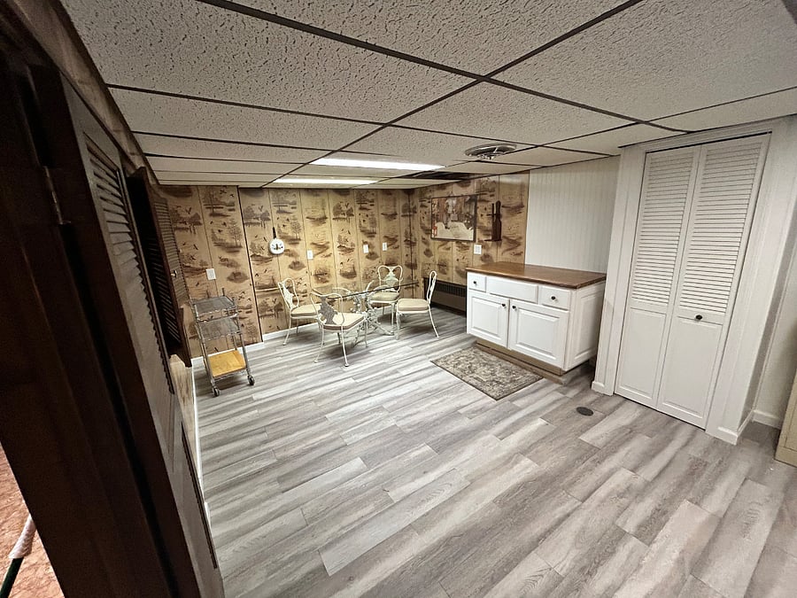Extra basement space