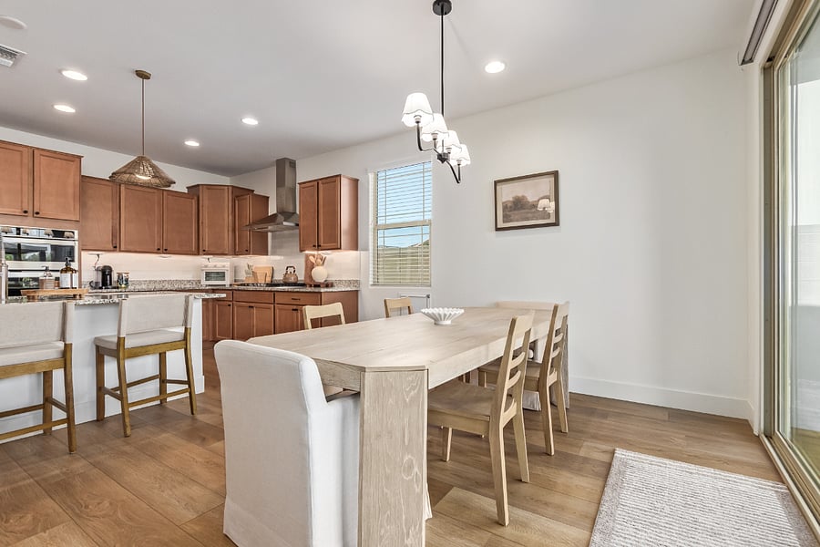 Kitchen + Dining Area